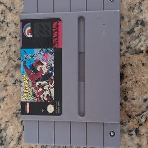 Super Nintendo Spider-Man X-Men Classic Video Game